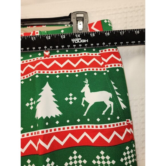 Opposuit Mens suit Size 36 Christmas Green Tree Holiday With Tie - Picture 15 of 16